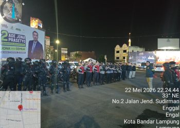 Polda Lampung Tingkatkan Patroli Rawan Kriminalitas, Negara Tak Boleh Kalah