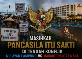 Di Hari Lahir Pancasila, Konflik Nelayan dan Marriott Resort Pesawaran Kembali Disorot