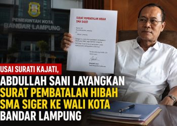 Dugaan Penggunaan Aset Pemkot, SMA Siger 2 Disorot Penggiat Publik