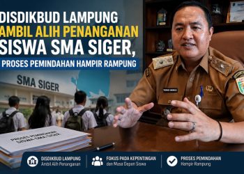 Disdikbud Lampung Siapkan 6 Sekolah Penampung Siswa SMA Siger 1 dan 2