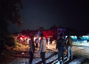Situasi Mencekam di Sukadamai, Brimob Turun Tangan Evakuasi Terduga Pencuri