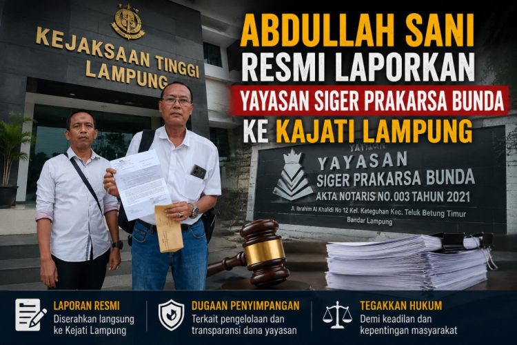 Kejati Lampung Didesak Usut Dugaan Korupsi Korporasi di Yayasan Pendidikan Bandar Lampung