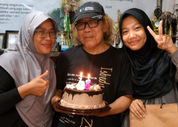 Ucapan Mengalir Deras, Isbedy Stiawan ZS Rayakan Ulang Tahun ke-68