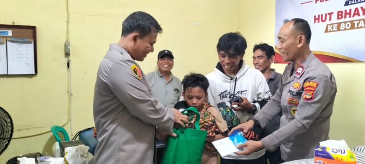 Donor Darah dan Pemeriksaan Gratis, Ratusan Warga Padati Bakti Kesehatan Polres Lampung Selatan