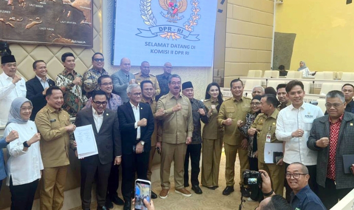 Bupati Lampung Selatan Ikut Bahas Kebijakan ASN Nasional Bersama Komisi II DPR RI