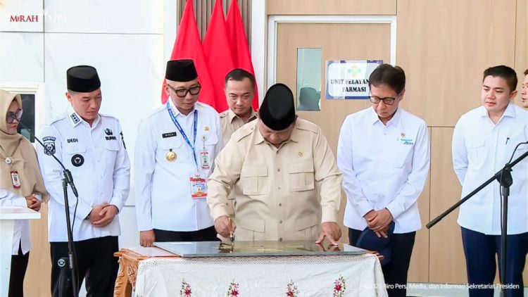 Presiden Prabowo Resmikan RSUD KH M. Thohir, Gubernur Lampung Kawal Pemerataan Layanan Kesehatan