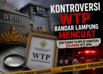 Skandal OTT KPK dan Bayang-Bayang WTP Bandar Lampung yang Jadi Sorotan