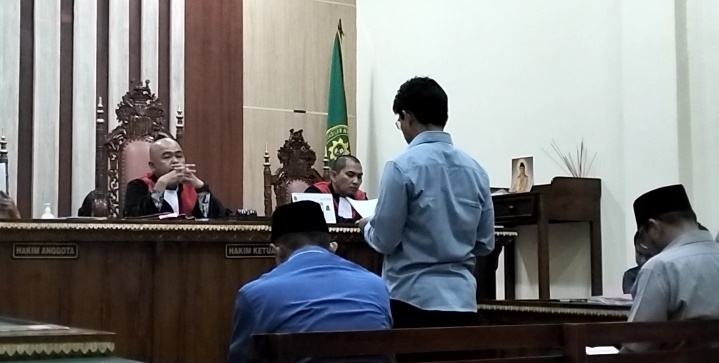 Kasus PI 10 Persen, Heri Wardoyo Mohon Putusan Adil dan Proporsional