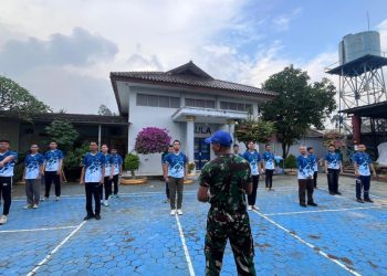 Tingkatkan Soliditas dan Integritas, Lapas Kalianda Gelar Pembinaan FMD Bersama TNI