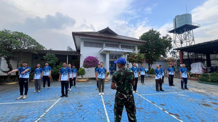 Tingkatkan Soliditas dan Integritas, Lapas Kalianda Gelar Pembinaan FMD Bersama TNI