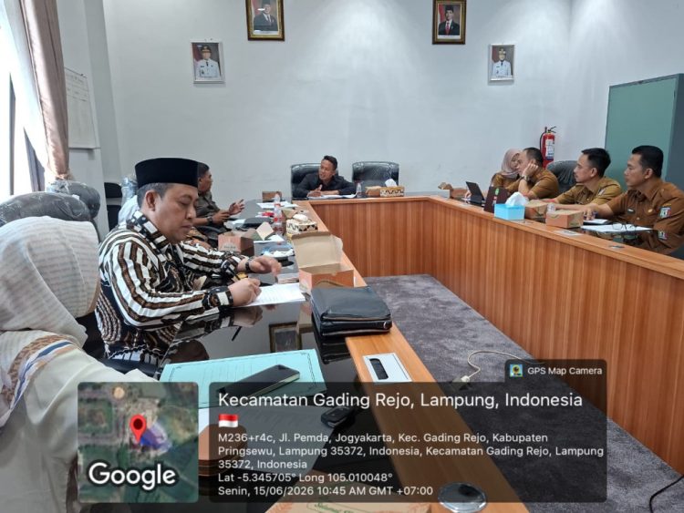Hearing dengan BPKAD, Komisi II DPRD Pringsewu Bahas Serius Tunggakan Dana Bagi Hasil
