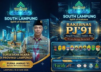 Rakernas PJ91 Berlanjut ke Pantai Bintaro, Dorong Pariwisata dan Ekonomi Kreatif Lampung Selatan