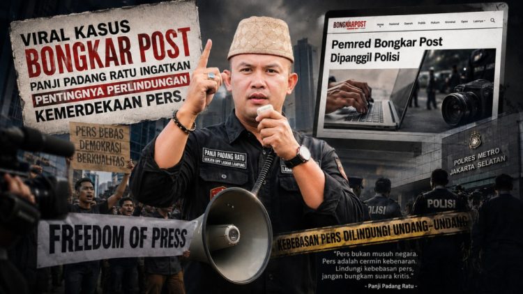 Kasus Bongkar Post Jadi Sorotan, LLI Dorong Penyelesaian Sesuai Undang-Undang Pers