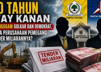 Proyek Miliaran Way Kanan Jadi Sorotan, Siapa Perusahaan Pemenang Tendernya?