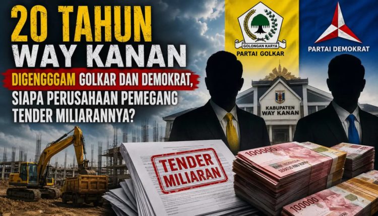 Proyek Miliaran Way Kanan Jadi Sorotan, Siapa Perusahaan Pemenang Tendernya?