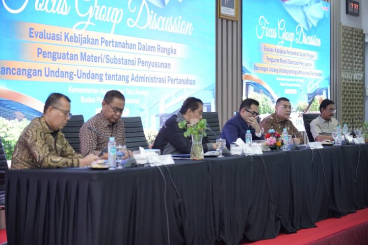 ATR/BPN Libatkan Komisi II DPR RI, RUU Administrasi Pertanahan Ditargetkan Lebih Komprehensif