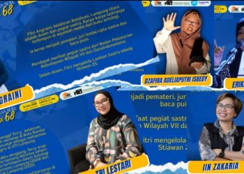 Fitri Angraini hingga Dzafira Isbedy Siap Tampil di Peluncuran Buku “Puisi 68” di Jakarta