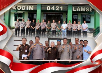 AKBP Toni Kasmiri Sambangi Kodim dan Kejari, Perkuat Soliditas Antar Penegak Hukum
