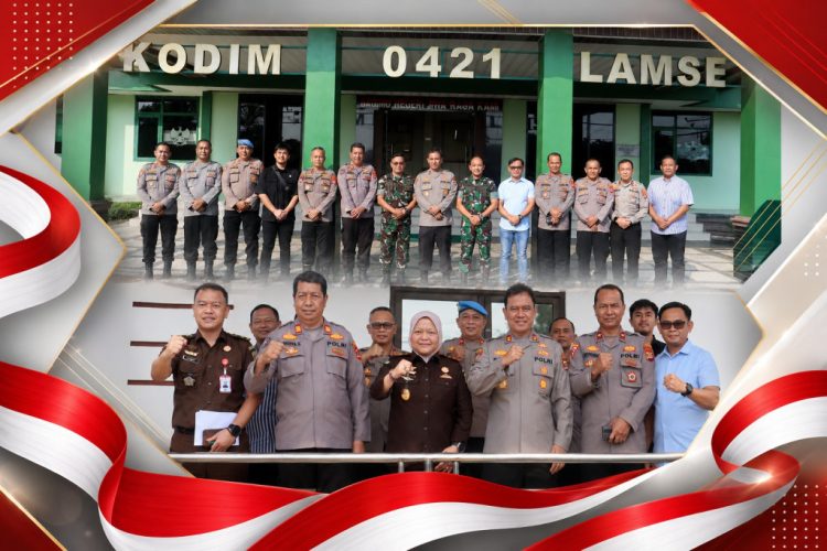 AKBP Toni Kasmiri Sambangi Kodim dan Kejari, Perkuat Soliditas Antar Penegak Hukum