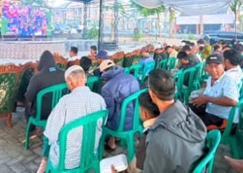 Perkuat Kebersamaan Antarinstansi, Kantor Pertanahan Tanggamus Hadiri Nobar Bersama Forkopimda