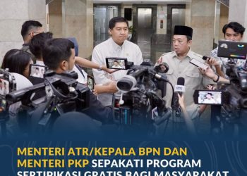 Nusron Wahid dan Maruarar Sirait Kolaborasi Hadirkan Sertipikat Tanah Gratis bagi Rakyat Kecil