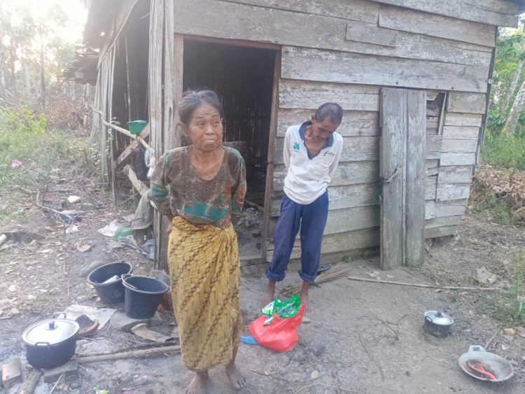 Hidup Memprihatinkan, Dua Lansia Kakak Beradik di Way Kanan Menanti Bantuan dan Kepedulian