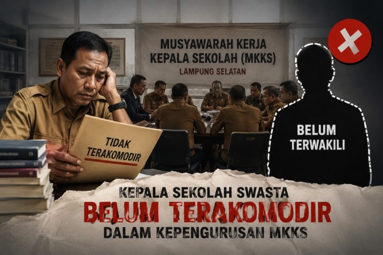 Polemik MKKS Lampung Selatan, Kepala Sekolah Swasta Pertanyakan Nasib 13 Nama yang Diajukan
