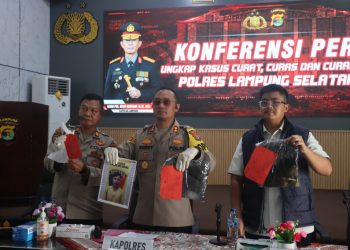Diburu Polisi, Dua Pelaku Pencurian Motor di Kalianda Akhirnya Tak Berkutik