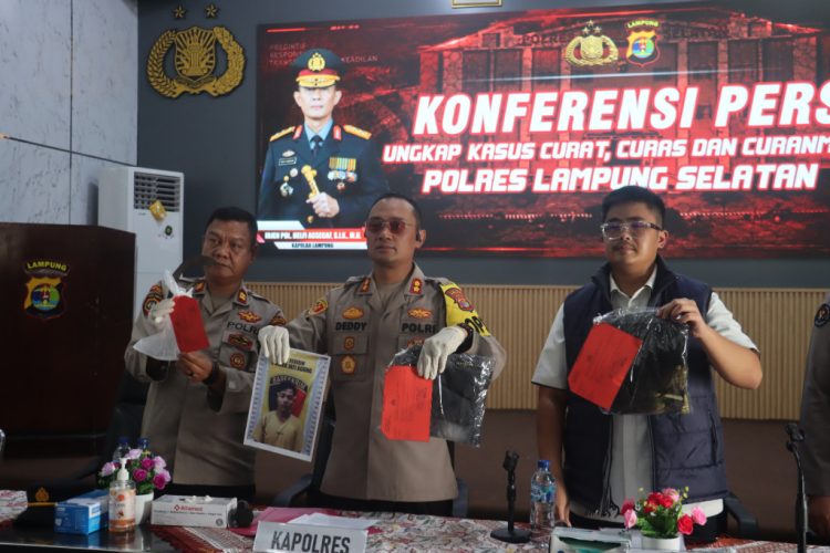 Diburu Polisi, Dua Pelaku Pencurian Motor di Kalianda Akhirnya Tak Berkutik