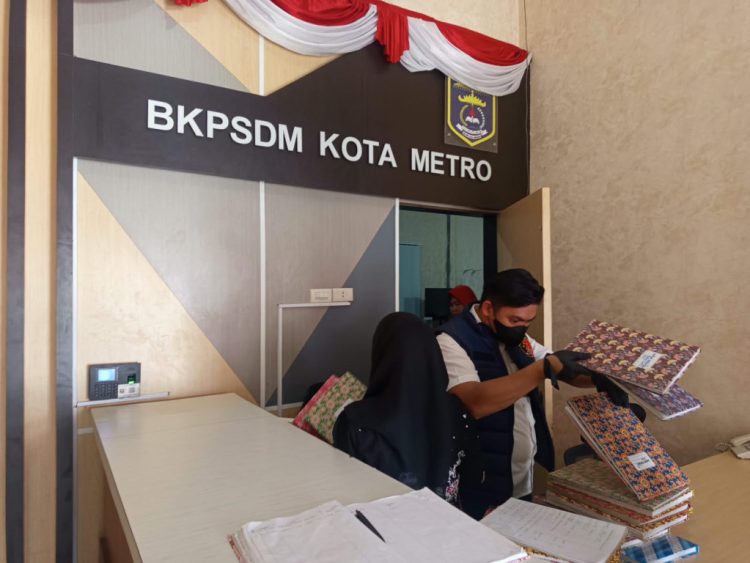 Kasus Dugaan Korupsi Honorer Fiktif, Penyidik Polda Lampung Sisir BKPSDM Metro
