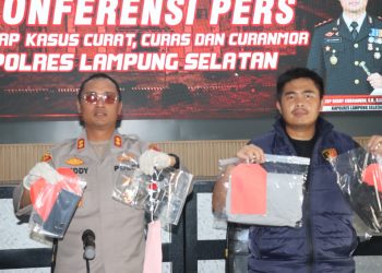 Ancaman Pistol Gegerkan Natar, Polisi Amankan Revolver dan 6 Peluru Kaliber 38