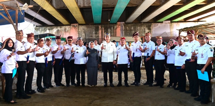 Tak Biasa! Bupati Egi Lantik 12 Pejabat Pemkab Lampung Selatan di Pasar Natar
