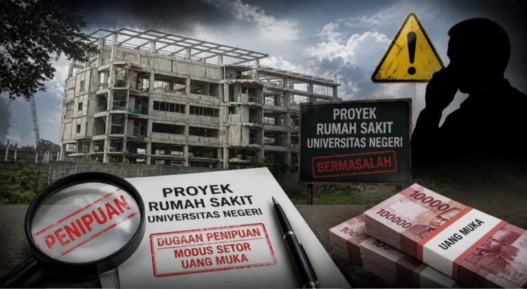 Proyek Rumah Sakit Unila Diduga Jadi Modus Penipuan, Uang Rp400 Juta Melayang