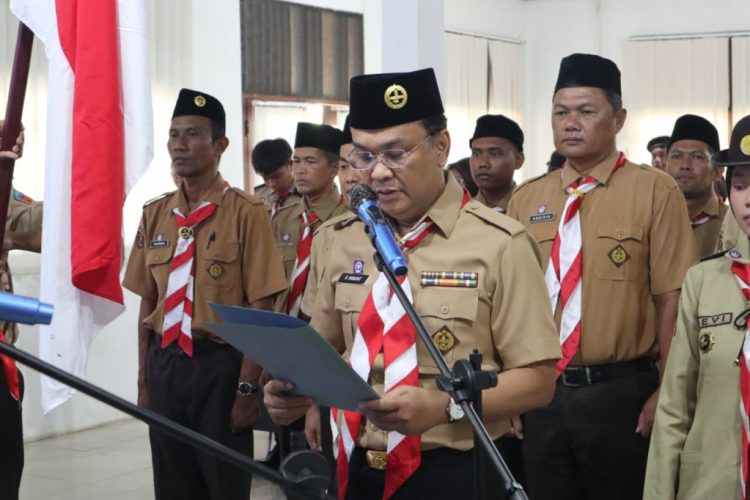 BNNK dan Pramuka Lampung Selatan Perkuat Sinergi Perangi Penyalahgunaan Narkoba