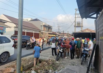 Kerja Bakti Serentak di Sukarame, Warga Minta Pemkot Bandar Lampung Revitalisasi Drainase