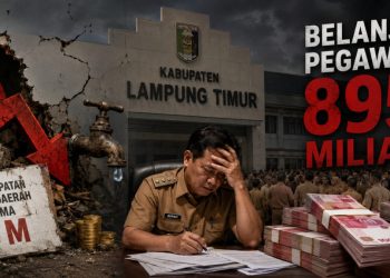 Ironi APBD Lampung Timur: Kekayaan Daerah Hanya Hasilkan Rp3 Miliar, Belanja Pegawai Rp895 Miliar