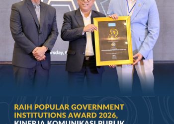 Komunikasi Publik Diakui, ATR/BPN Sabet Popular Government Institutions Award 2026