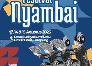 Mengenal Tradisi Nyambai, Festival Budaya Lampung Digelar 14-15 Agustus 2026