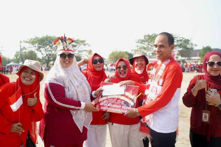 Rayakan Kemerdekaan dengan Cara Seru, ASN Pringsewu Adu Kekompakan di Berbagai Lomba