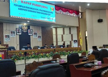DPRD Tanggamus Bahas KUPA-PPAS Perubahan APBD 2026, Kantor Pertanahan Turut Hadir
