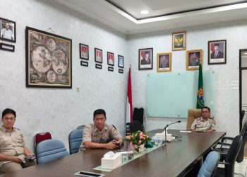 Rapat Virtual Bahas Kesiapan Penyerahan Sertipikat Tanah untuk Masyarakat Berpenghasilan Rendah