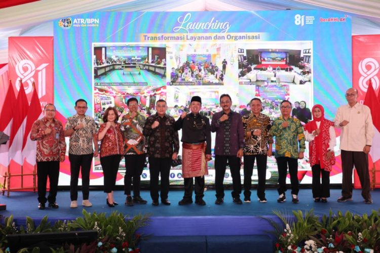 HUT ke-81 RI, ATR/BPN luncurkan tiga transformasi layanan pertanahan