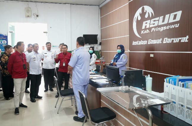 Ombudsman RI Turun ke RSUD Pringsewu, Pelayanan Publik Dievaluasi