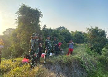 Way Kambas Dilanda Karhutla, Yonif TP 943 Turun Bantu Pemadaman