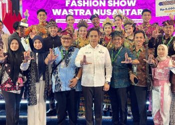 Kain tapis Lampung Selatan jadi juara I di AOE 2026, usung tema Spirit of Krakatoa