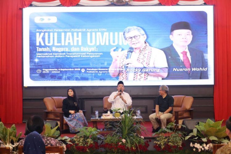 Tanah Bukan Cuma Aset! Rocky Gerung Ajak Taruna STPN Pahami 3 Konsep Besar
