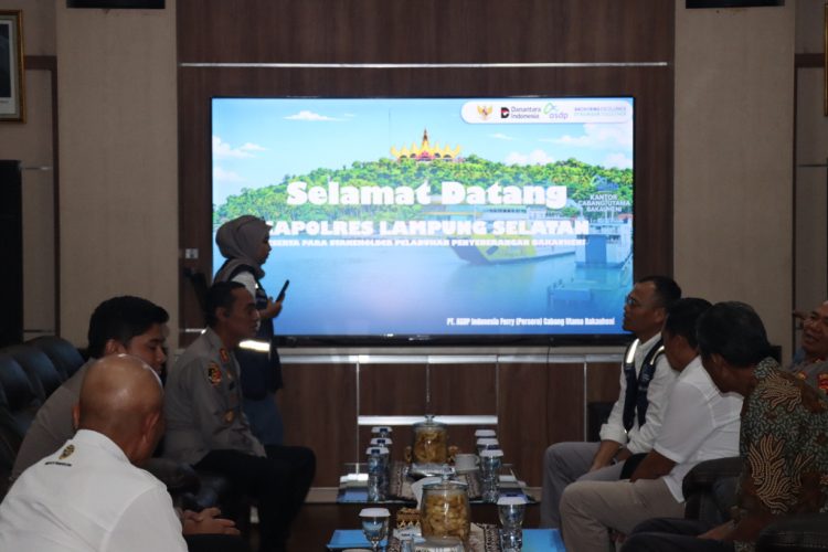 Kapolres Deddy Kurniawan Perkuat Koordinasi, Pengamanan Nataru di Bakauheni Jadi Fokus