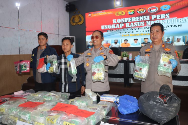 40 Kg Sabu dari Aceh Menuju Jakarta Digagalkan di Bakauheni, Disembunyikan dalam HR-V