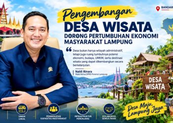 Desa Wisata Dinilai Bisa Jadi Penggerak Ekonomi Lampung, Ini Dorongan Naldi Rinara