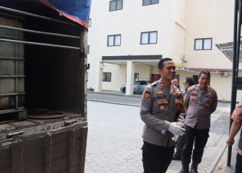 Polres Lampung Selatan Bongkar Dugaan Penyelewengan Solar Subsidi, Sopir Truk dan Penjaga Gudang Diamankan